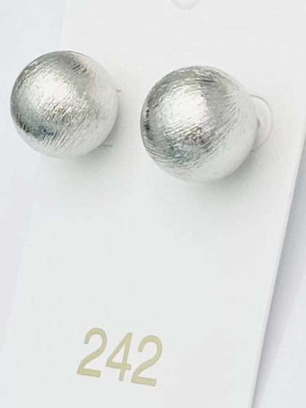 Chic Big Ball Stud Earrings By TWO HUNDRED FORTY TWO