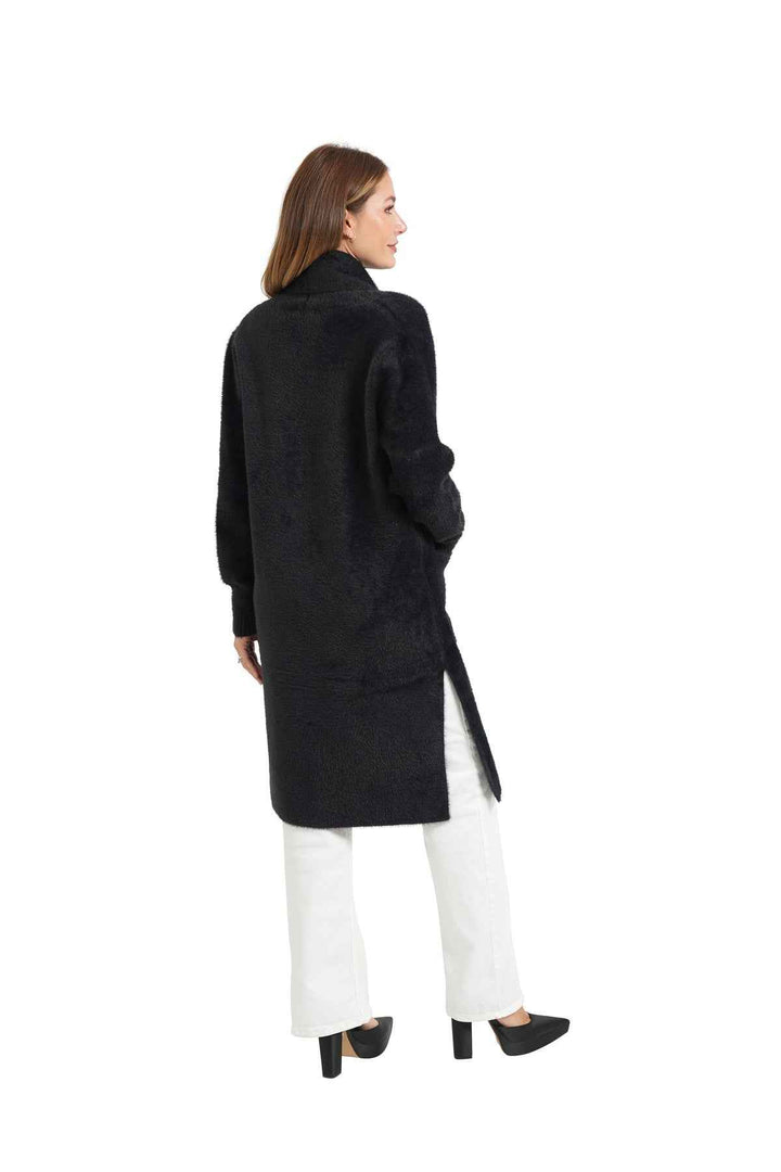 Lauren Cardigan Black By Love Token - Moxiebainbridge