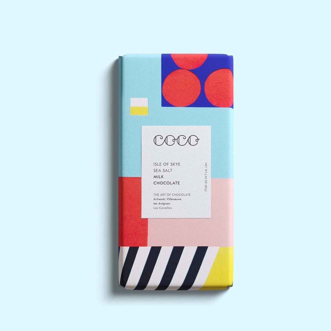Isle Of Skye Sea Salt Milk Chocolate By COCO - Moxiebainbridge