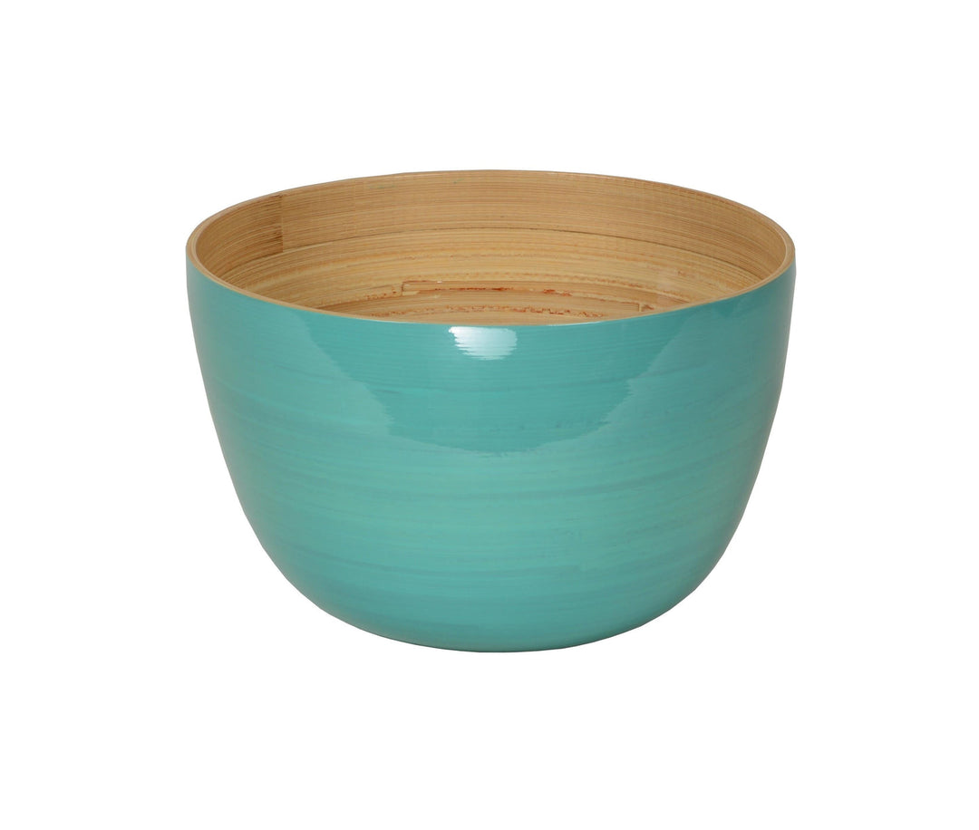 Bamboo Mixing Bowl Dove Blue By Albert Punkt