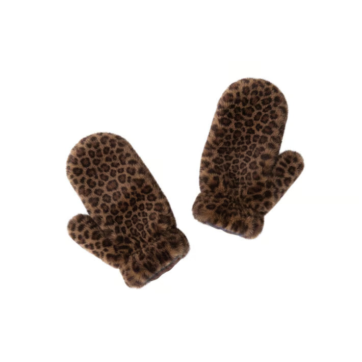 Chamonix Faux Fur Mittens By Mersea