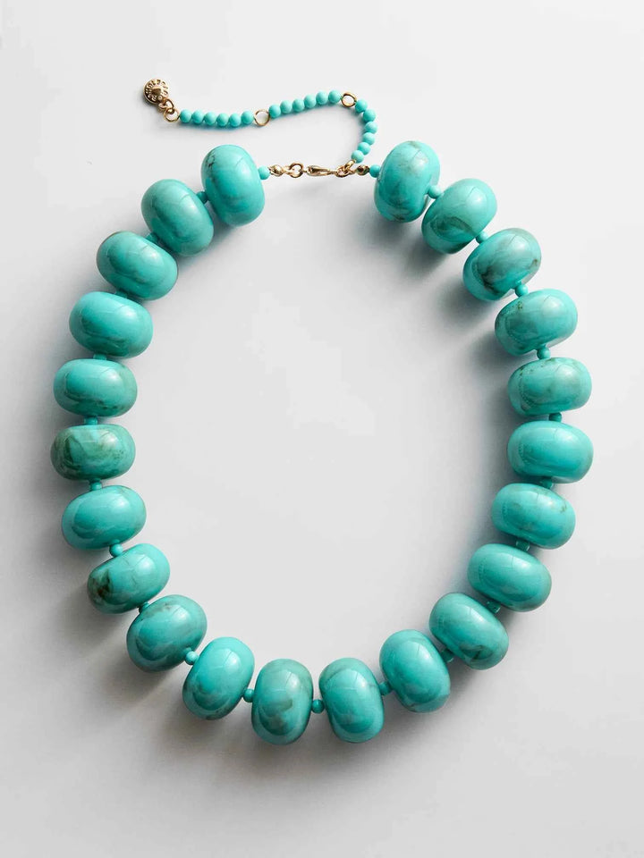 Joan Semi-Precious Necklace Turquoise By Baublebar