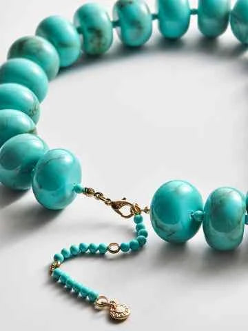 Joan Semi-Precious Necklace Turquoise By Baublebar