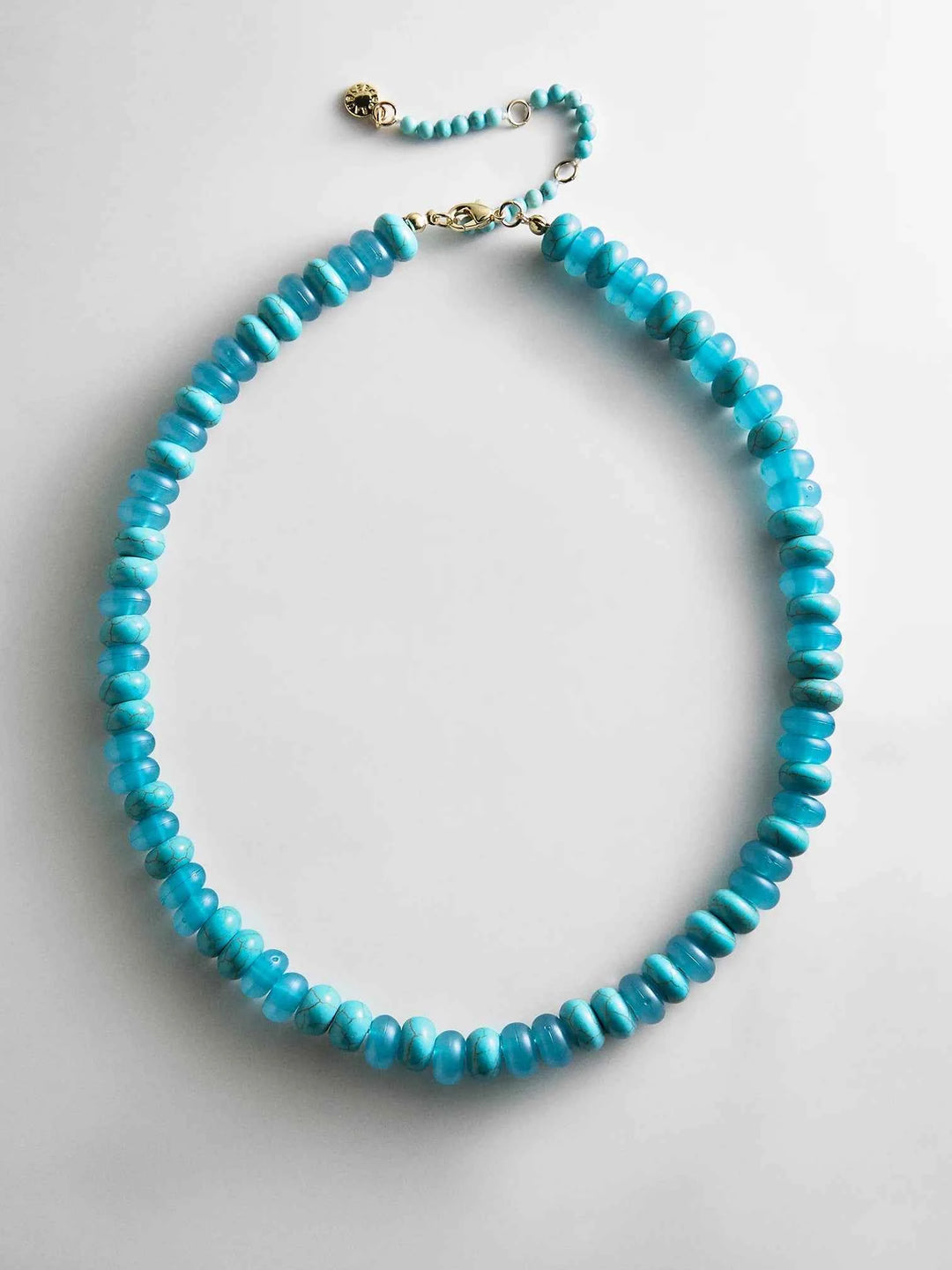 Joyce Semi- Precious Beaded Necklace Turquoise By Baublebar