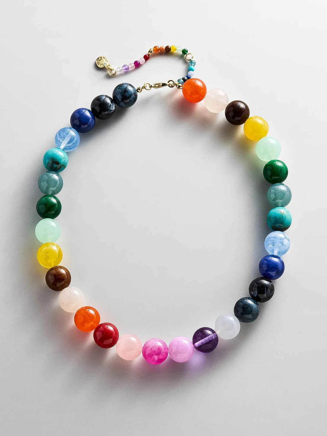 Mini Jane Beaded Necklace- Rainbow Bead By Baublebar