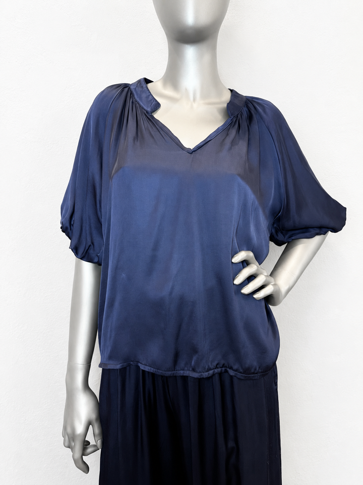 Diane Navy Top By Sofia