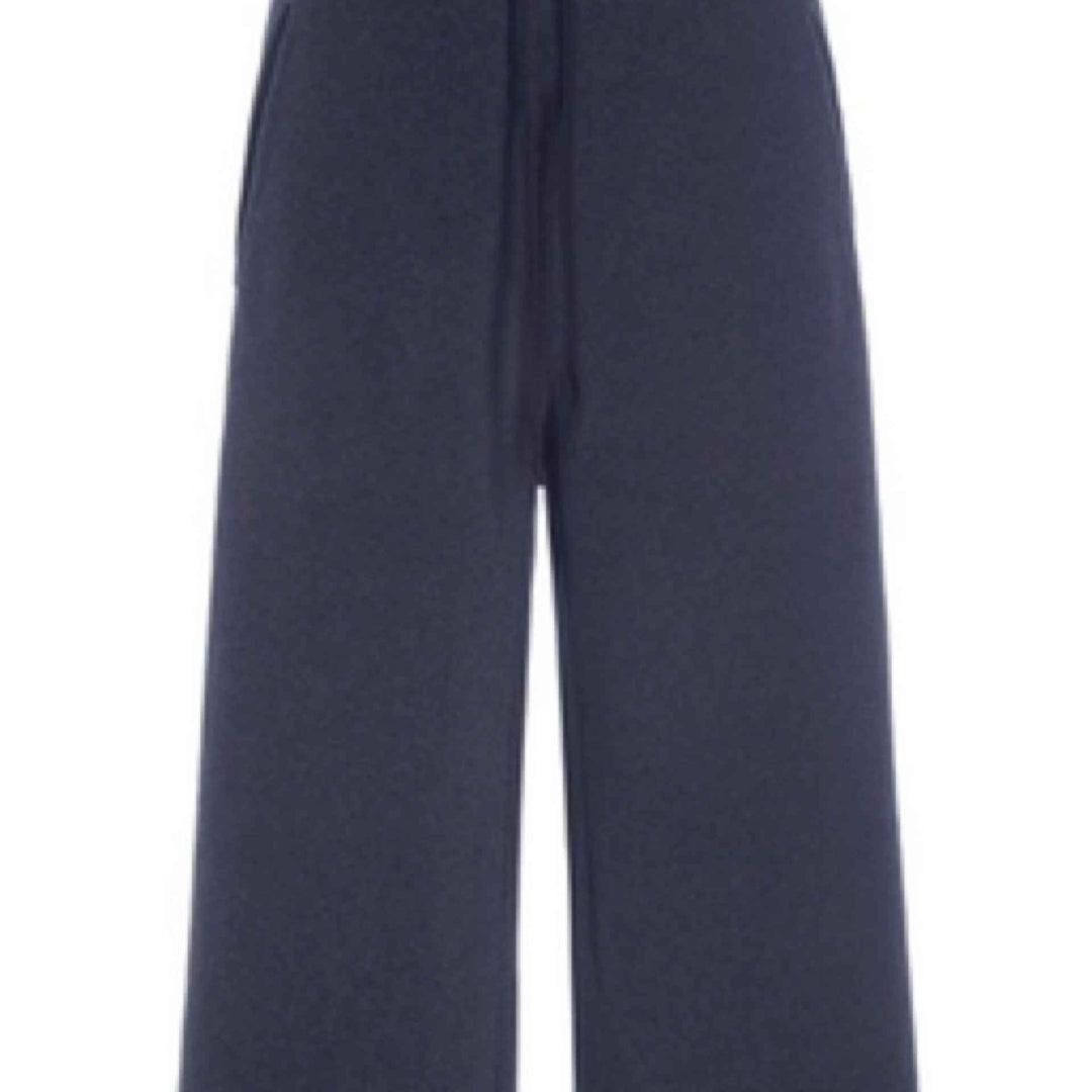 Flare Trousers Evening Blue By Henrietta Steffensen - Moxiebainbridge