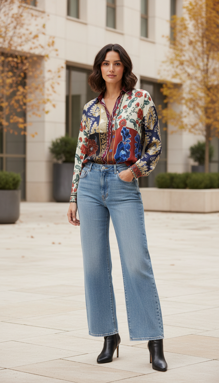 Feodora Pant Maroon By Tolani