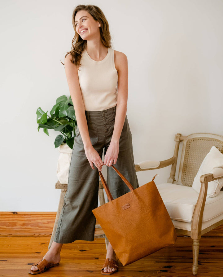 TOSCA OVERSIZED TOTE BAG: Mordore