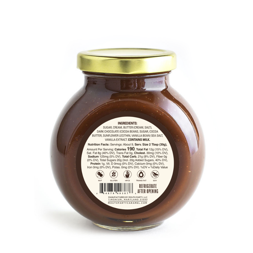 Chocolate Salt Caramel Sauce by Mouth Party - Moxiebainbridge