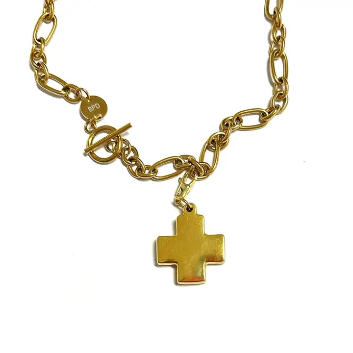 The Catherine Cross Necklace By Betsy Pittard
