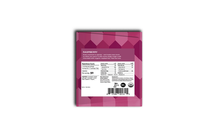 Raspberry Chocolate Bar By Goodio USA