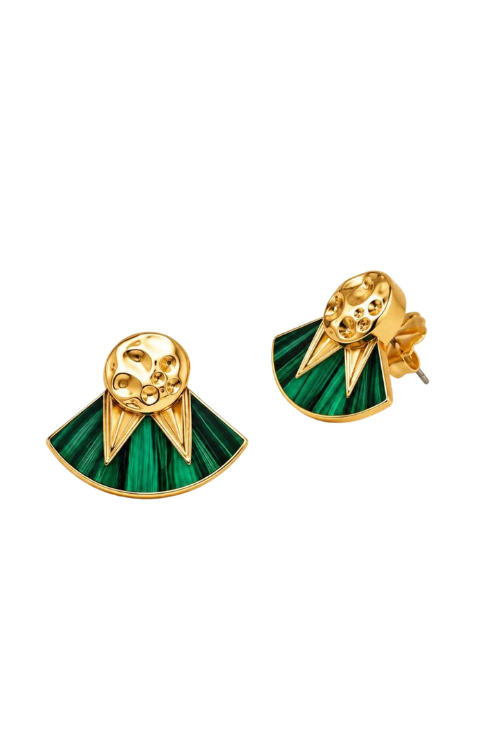 Vanessa Fan Earring By Brackish