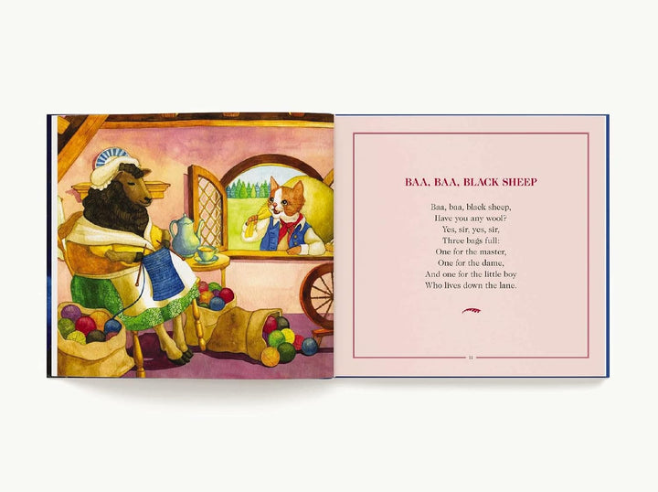The Classic Treasury of Nursery Rhymes Illustrated By Gina Black