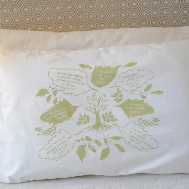 Fear Less Pillow Case By Warrior Motherhood Bethany Kinsey