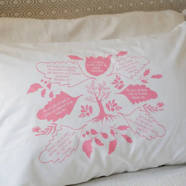 Fear Less Pillow Case By Warrior Motherhood Bethany Kinsey