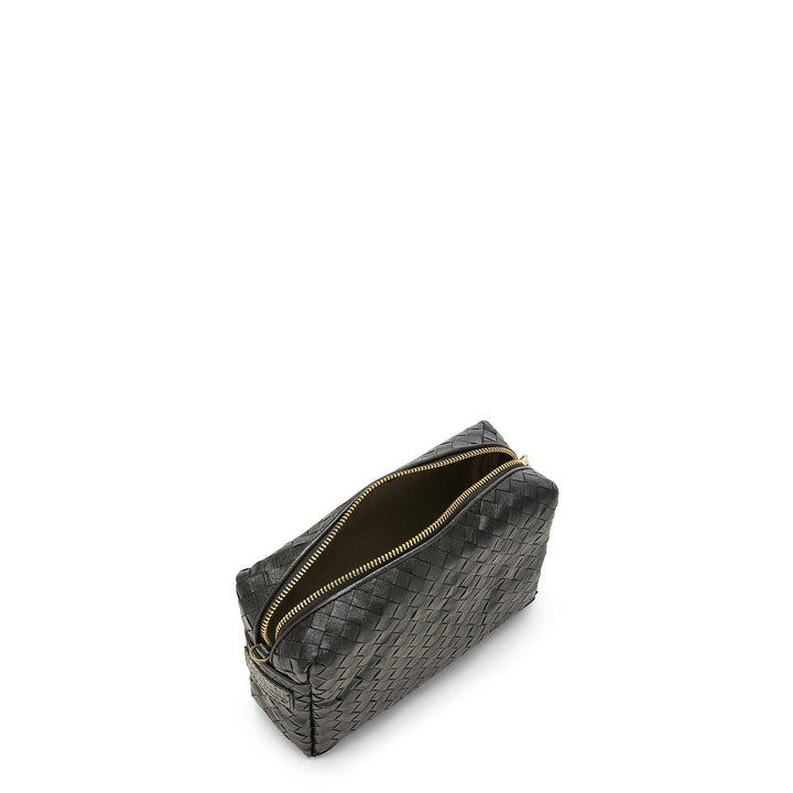 TRACOLLA CROSSBODY BAG LARGE WOVEN: Woven Green