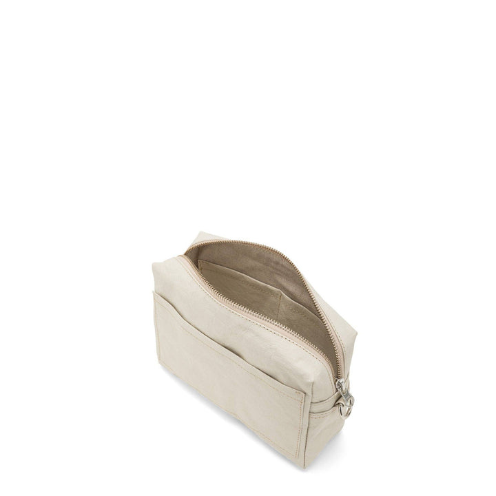 TRACOLLA CROSSBODY BAG LARGE: Metallic Black