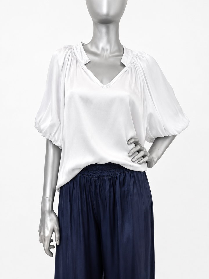 Diane White Top By Sofia