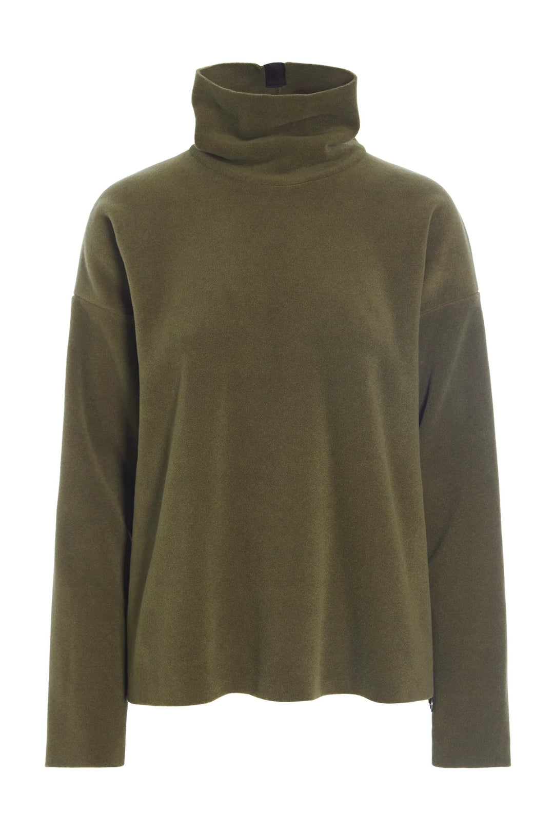 High Neck Fleece Moss By Henriette Steffensen