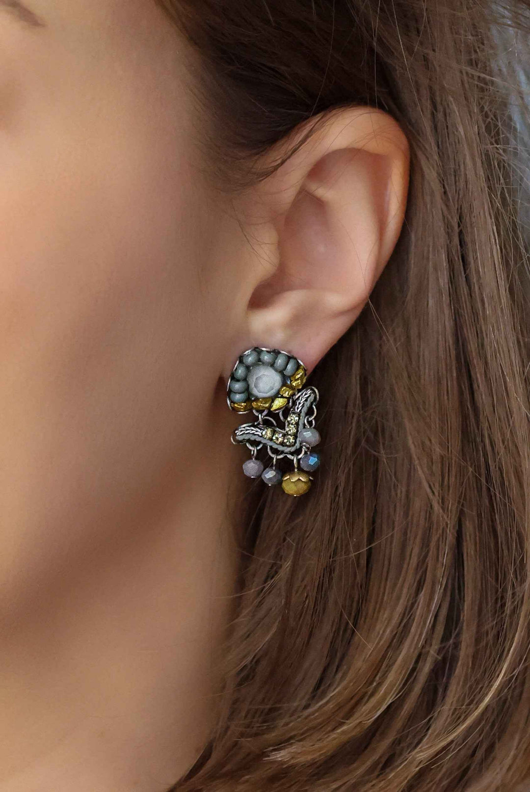 Moonlight Shimmer Earring  By Ayala Bar