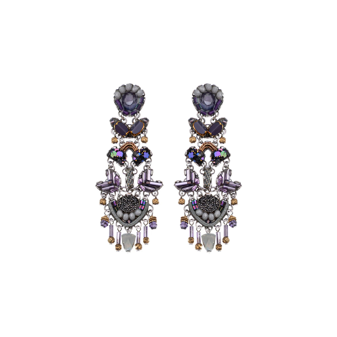 Purple Passion Earrings By Ayala Bar