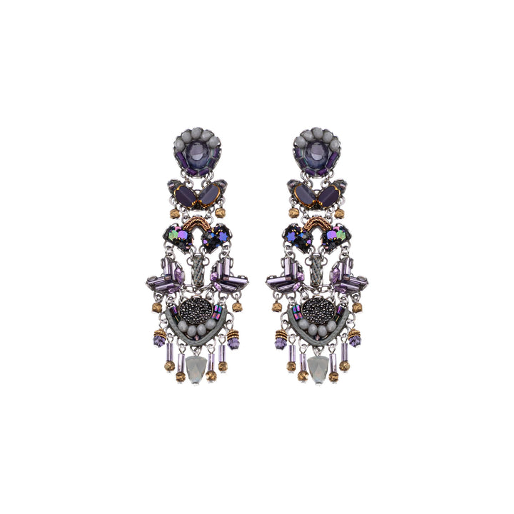 Purple Passion Earrings By Ayala Bar