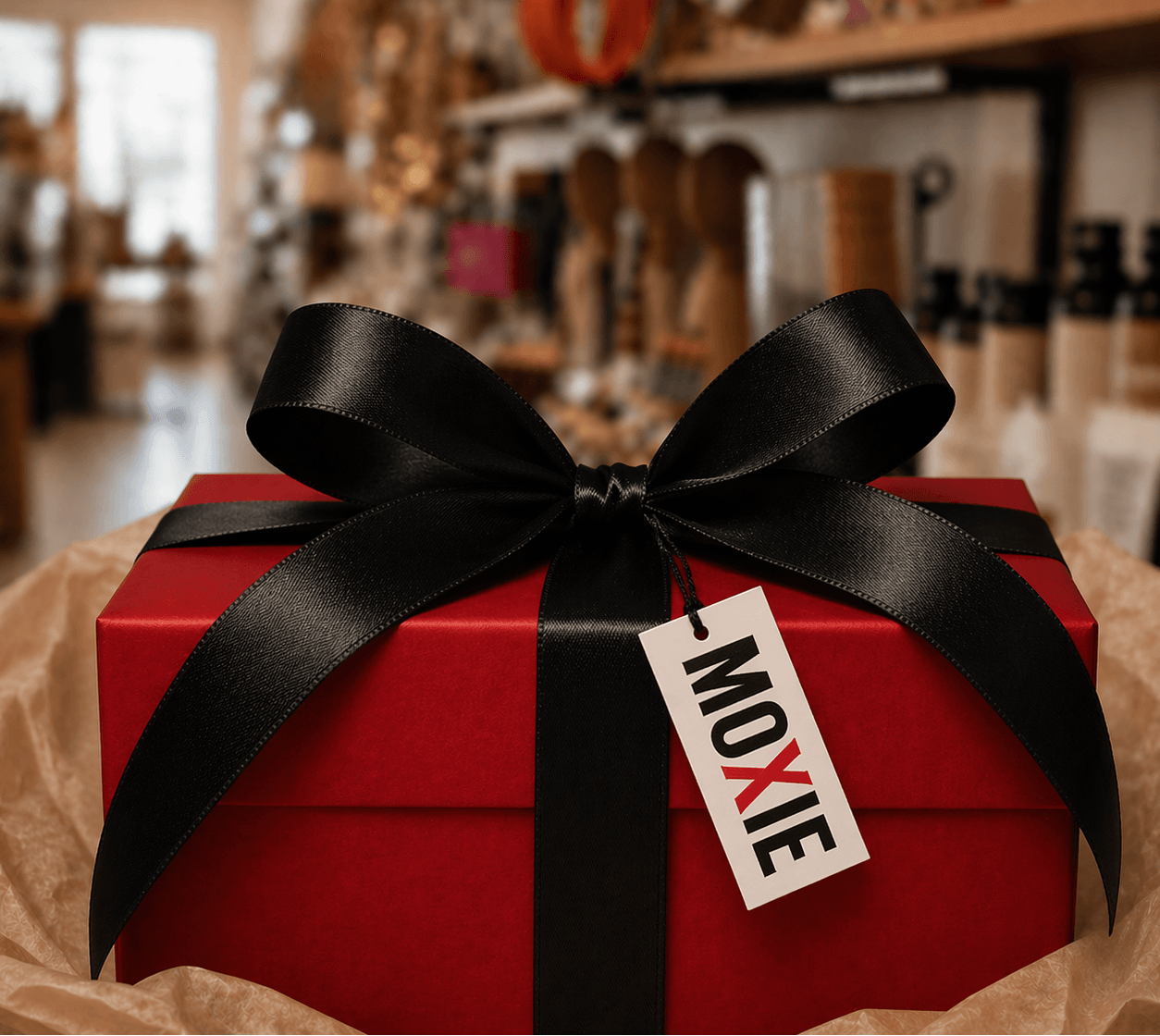 Curated boutique gifts including home décor, candles, books and accessories at Moxie Boutique in Bainbridge, Georgia.