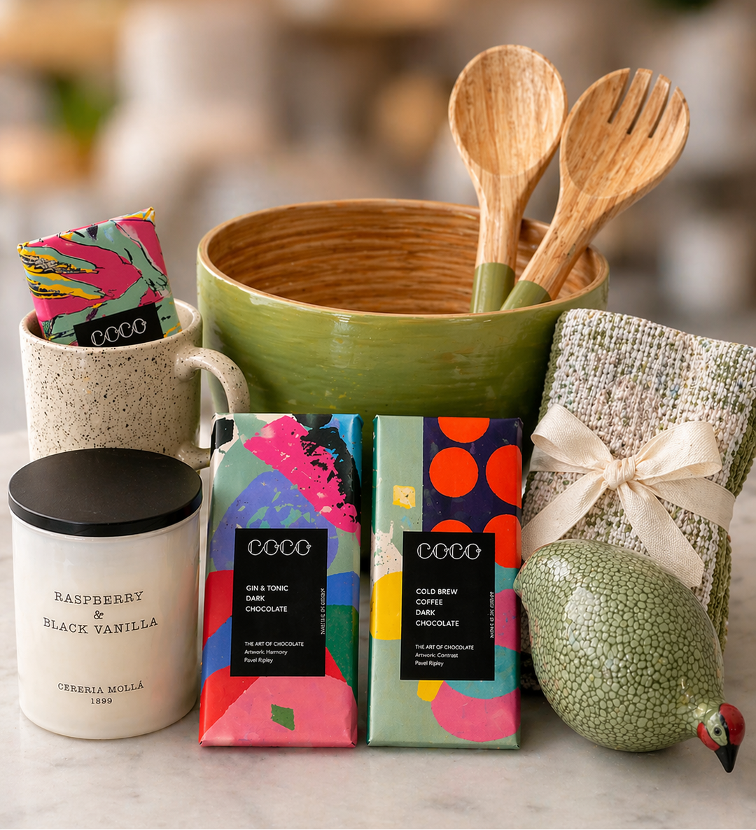 Thoughtfully curated gifts, gift baskets and packages at Moxie Bainbridge GA