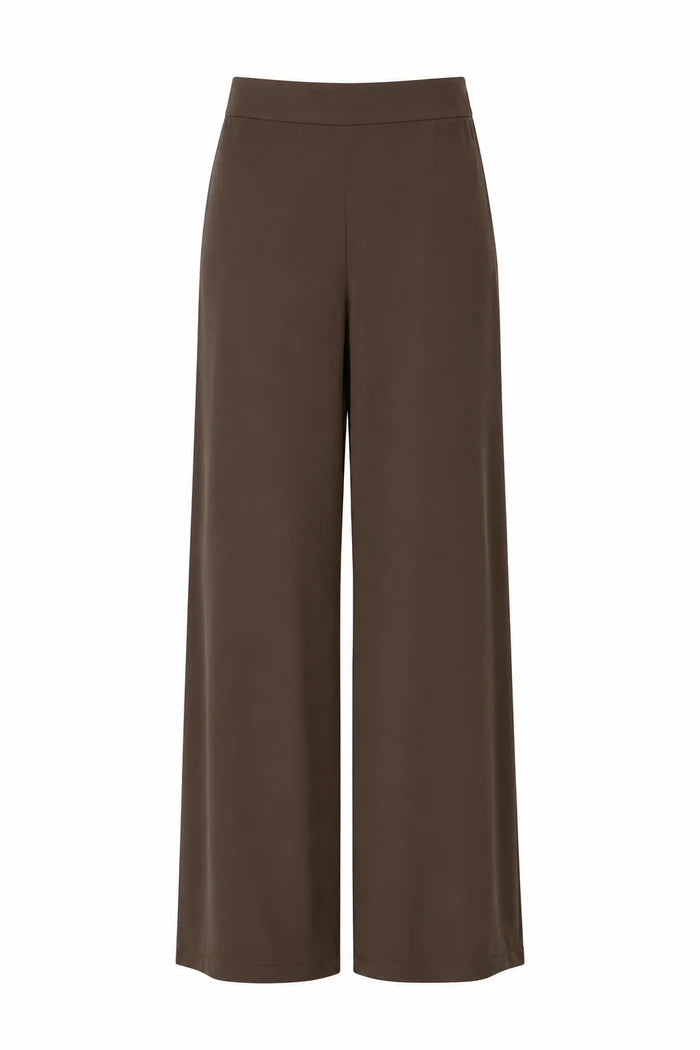 Modal Elastic Pant Chocolate By Phie Collective