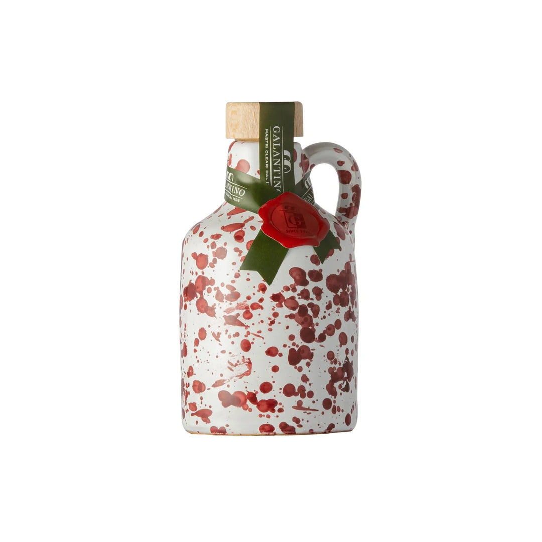 Fantasia Extra Virgin Olive Oil Ceramic Jar By Galantino