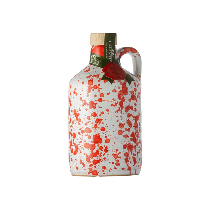 Fantasia Extra Virgin Olive Oil Ceramic Jar By Galantino