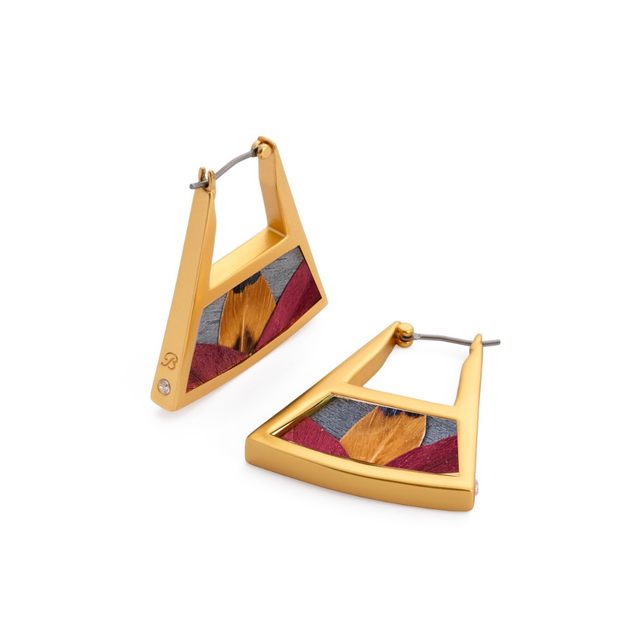 Charlotte Triangle Hoops By Brackish