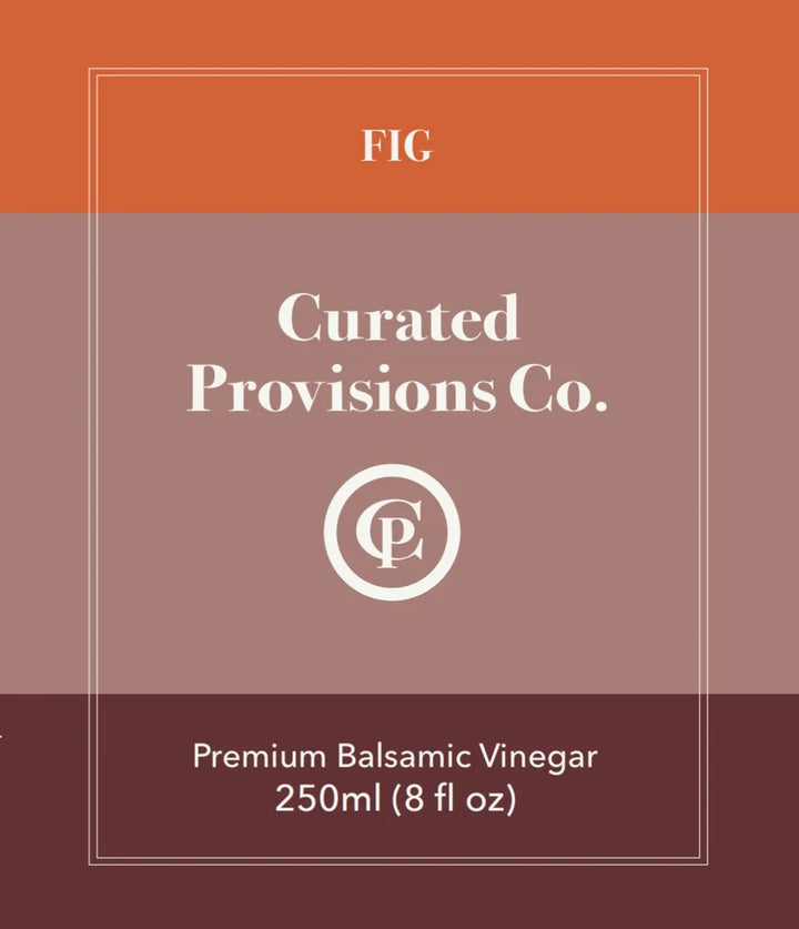 Fig Premium Balsamic Vinegar By Curated Provisions Co.