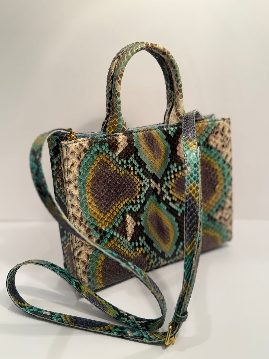 Adelaide Peacock Python By Sarah Stewart