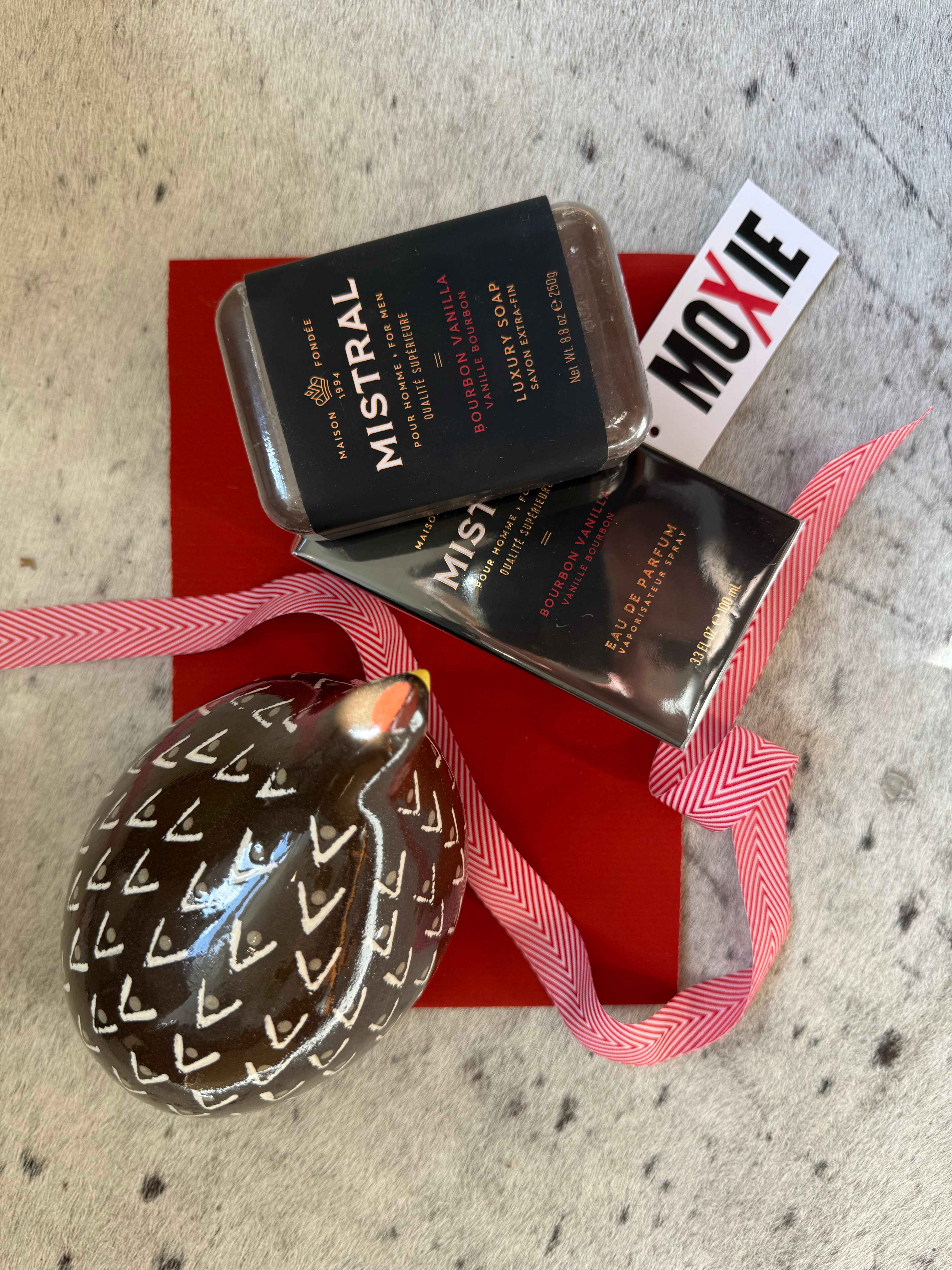 Create a gift basket or package as a gift at Moxie