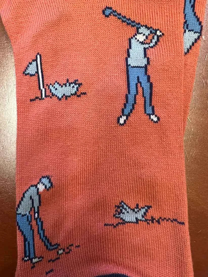 Fore Play Socks By Lazy Jack Press