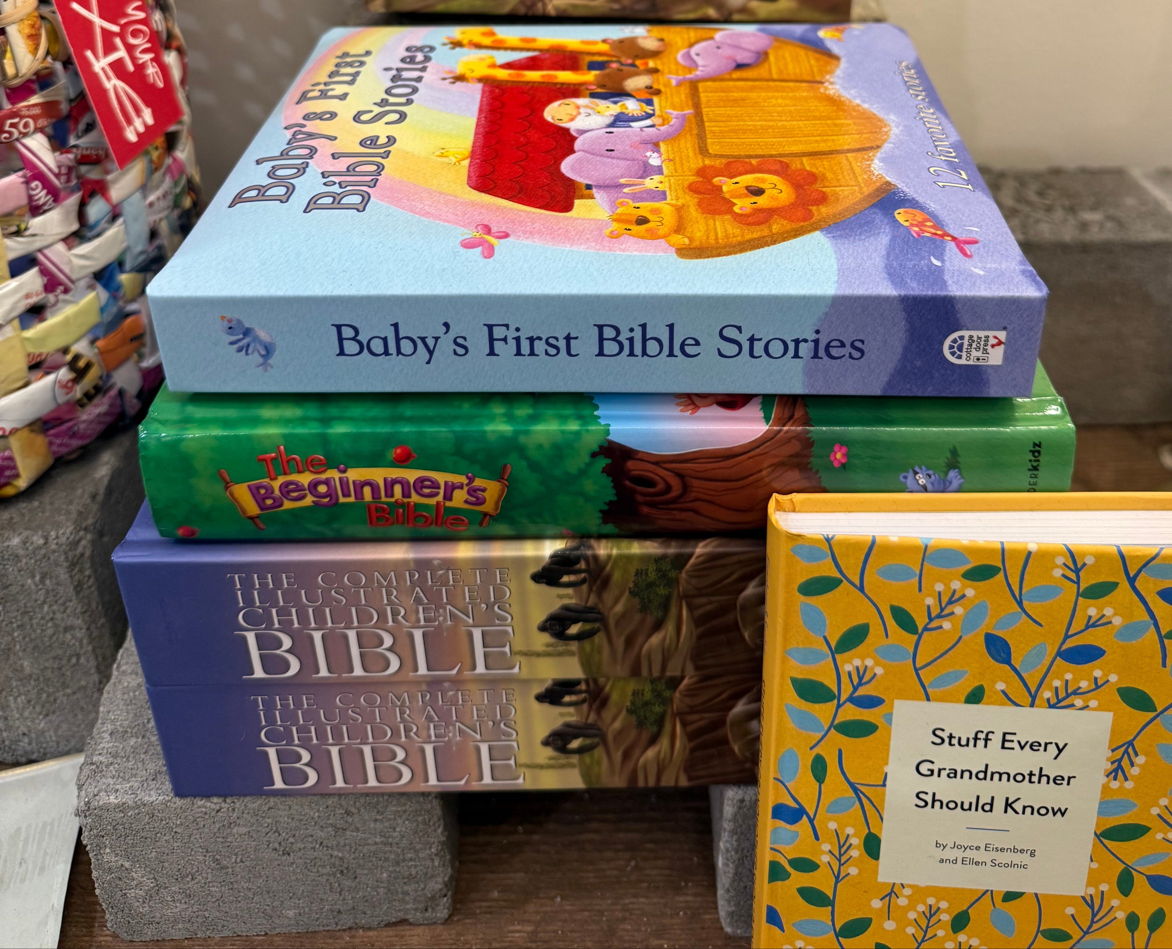 Children's Bibles and books at Moxie Bainbridge
