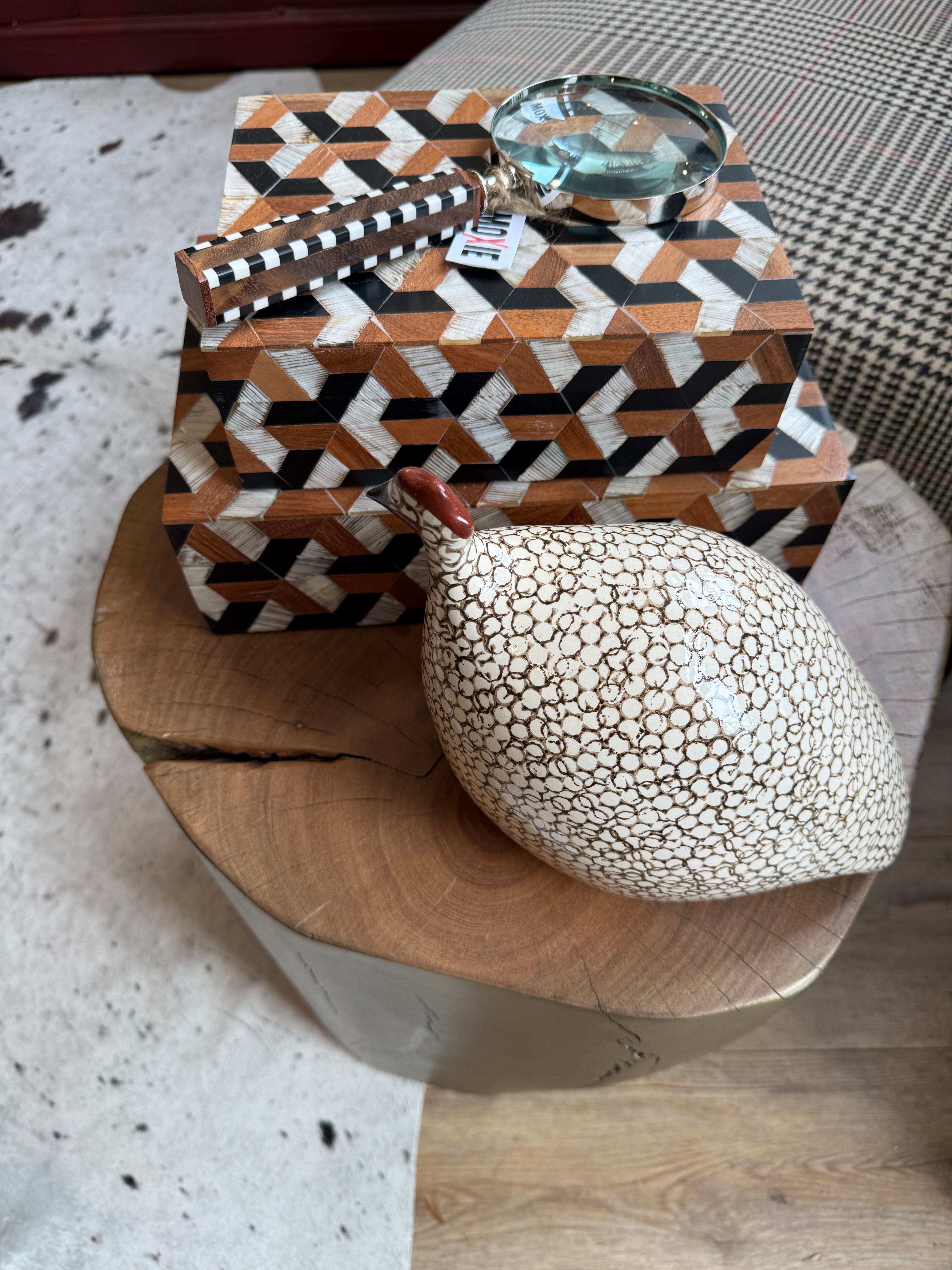 Stylish home accessories at Moxie Boutique