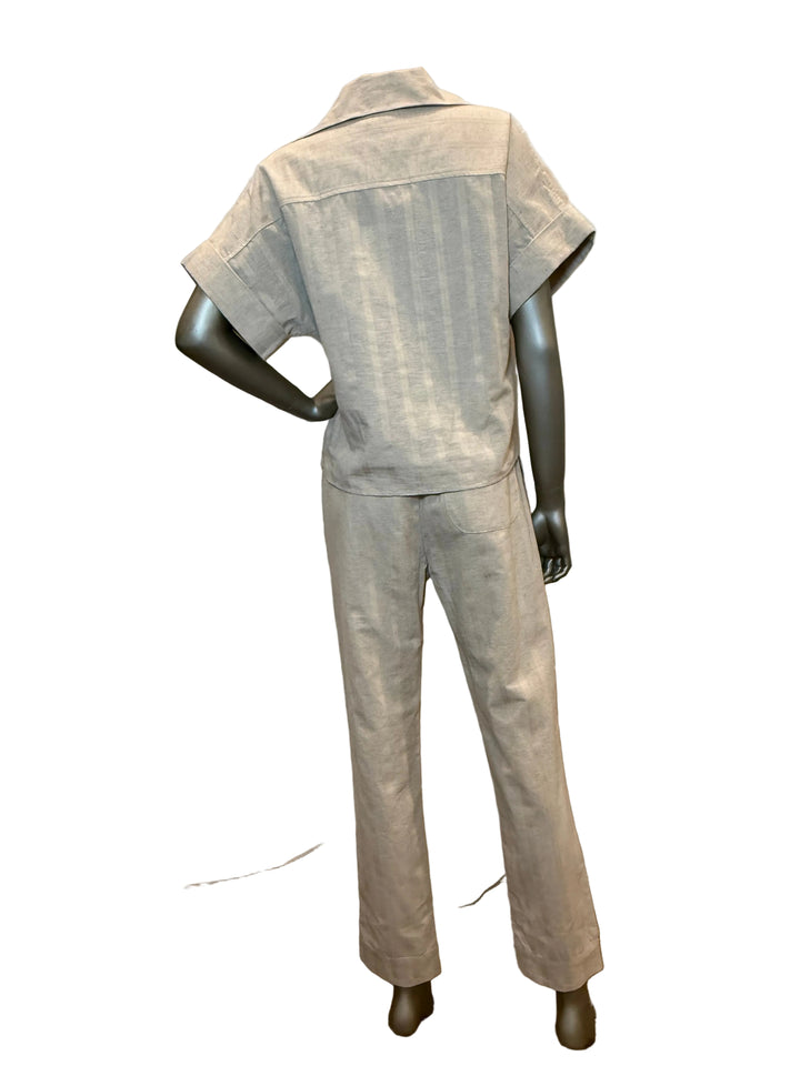 Elaine Top Linen Stripe By StarkX