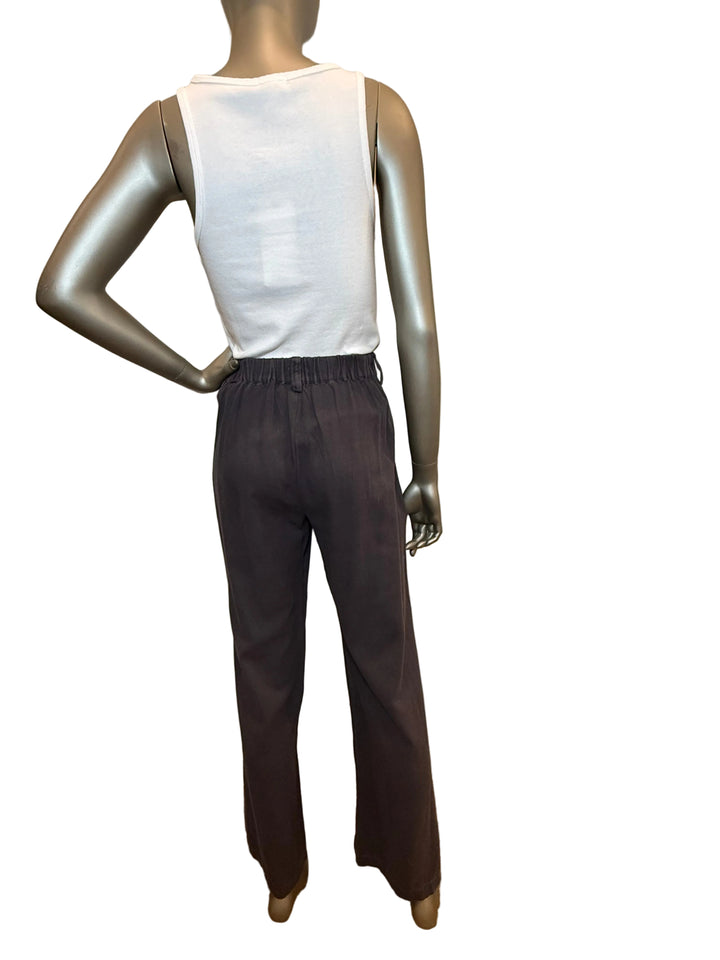 Casey Wide Leg Pant Vintage black By Dylan
