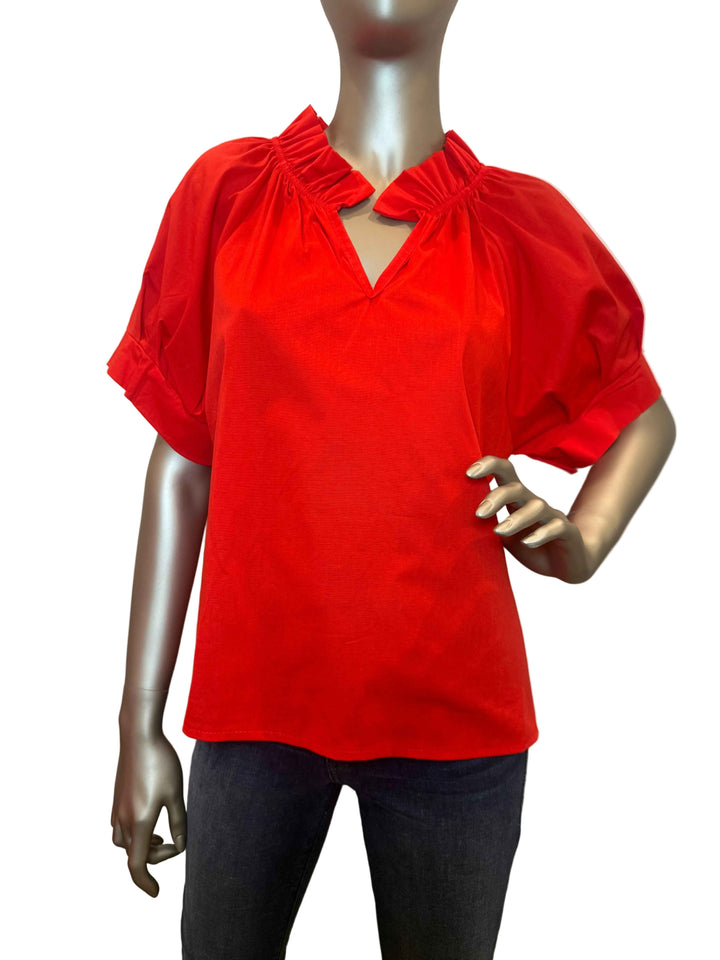 Blake Blouse Red  By Sofia