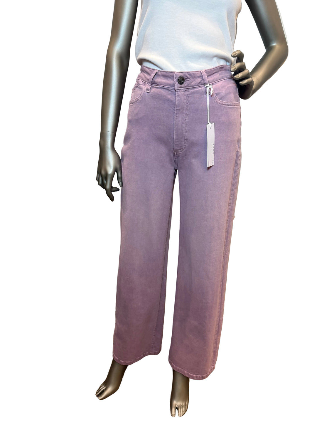 The Fly Girl Purple Haze Mid Rise Wide Leg By Morrison Jean