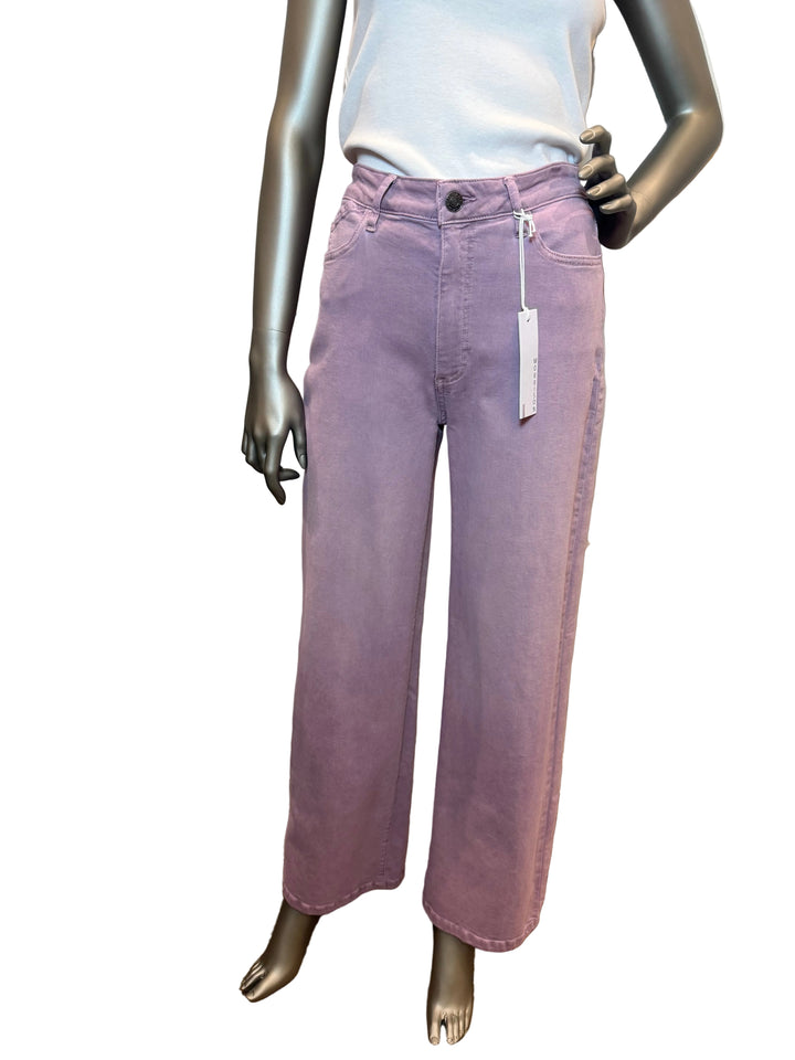 The Fly Girl Purple Haze Mid Rise Wide Leg By Morrison Jean