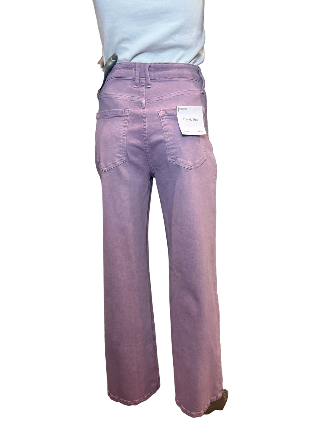The Fly Girl Purple Haze Mid Rise Wide Leg By Morrison Jean