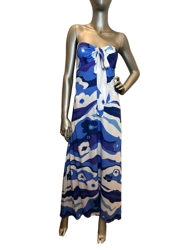 Byron Bay Dress Blue Cloud By Walker & Wade