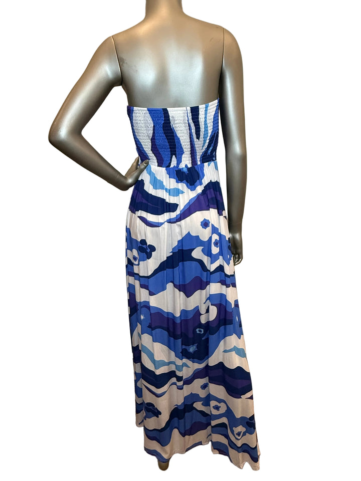 Byron Bay Dress Blue Cloud By Walker & Wade