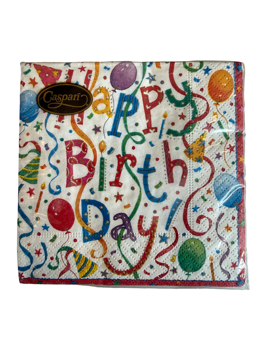 Birthday Cocktail Napkins By Caspari