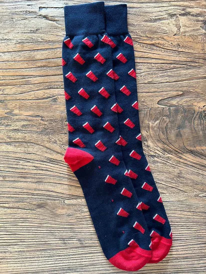 The Re-Rack Sock Navy By Lazy Jack Press