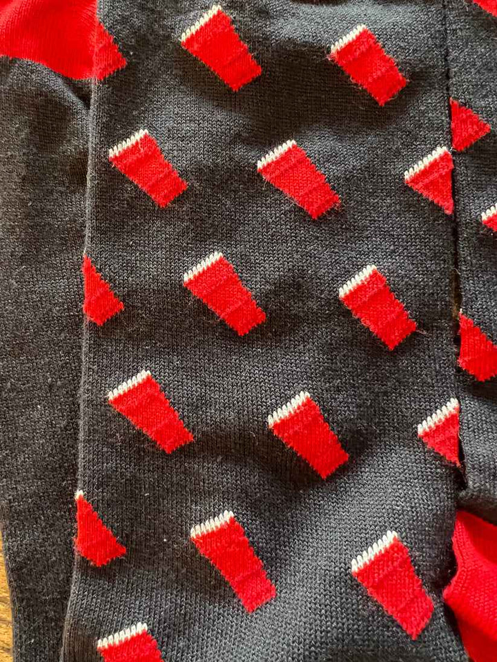 The Re-Rack Sock Navy By Lazy Jack Press